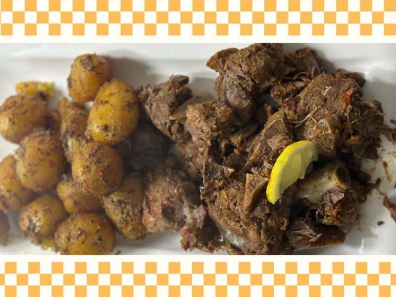 Green Monotone Retro Nostalgia Philippine Local Food Store Open Hours Poster - 1